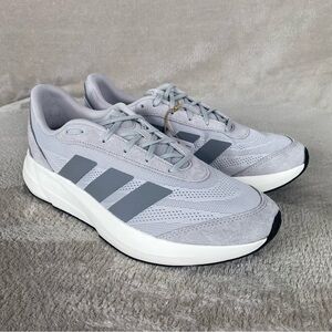 Adidas Lightshift Running Shoes Mens Size 13 Gray Mesh Sneakers JH9313 NEW